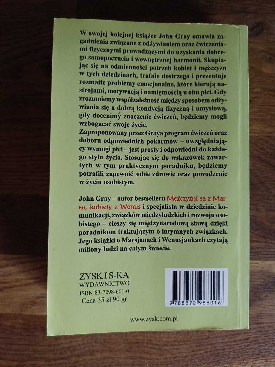 Marsjanie i Wenusjanki. John Gray. Plus książka GRATIS.