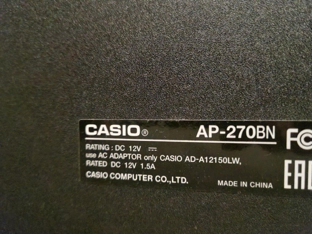 Pianino Casio AP 270 BN