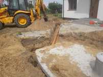 Prace ziemne,koparko-ładowarka, koparka, szamba,oczyszczalnie, jcb3cx.