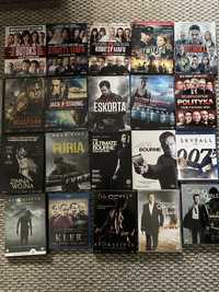 Kolekcja filmów na DVD i Blu-ray