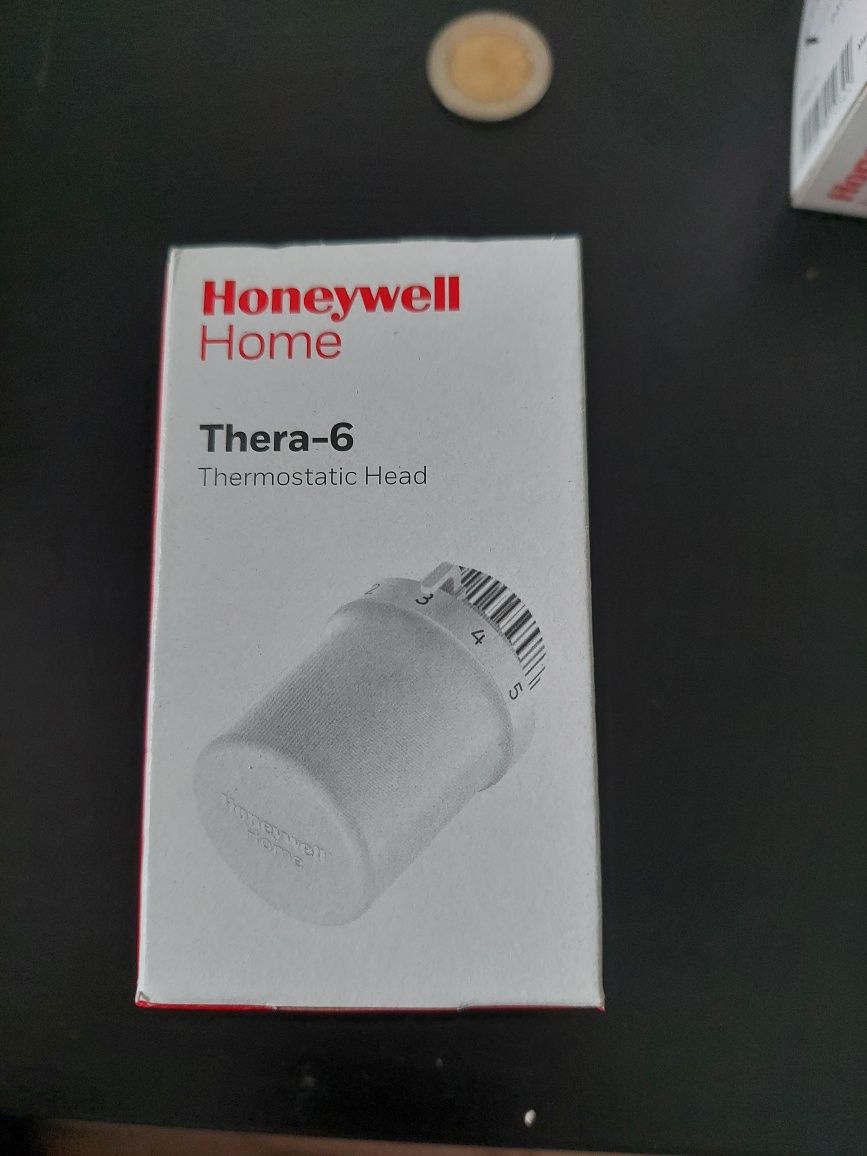 Termostat Głowica termostatyczna Honeywell Home Thera-6 Purmo T3019