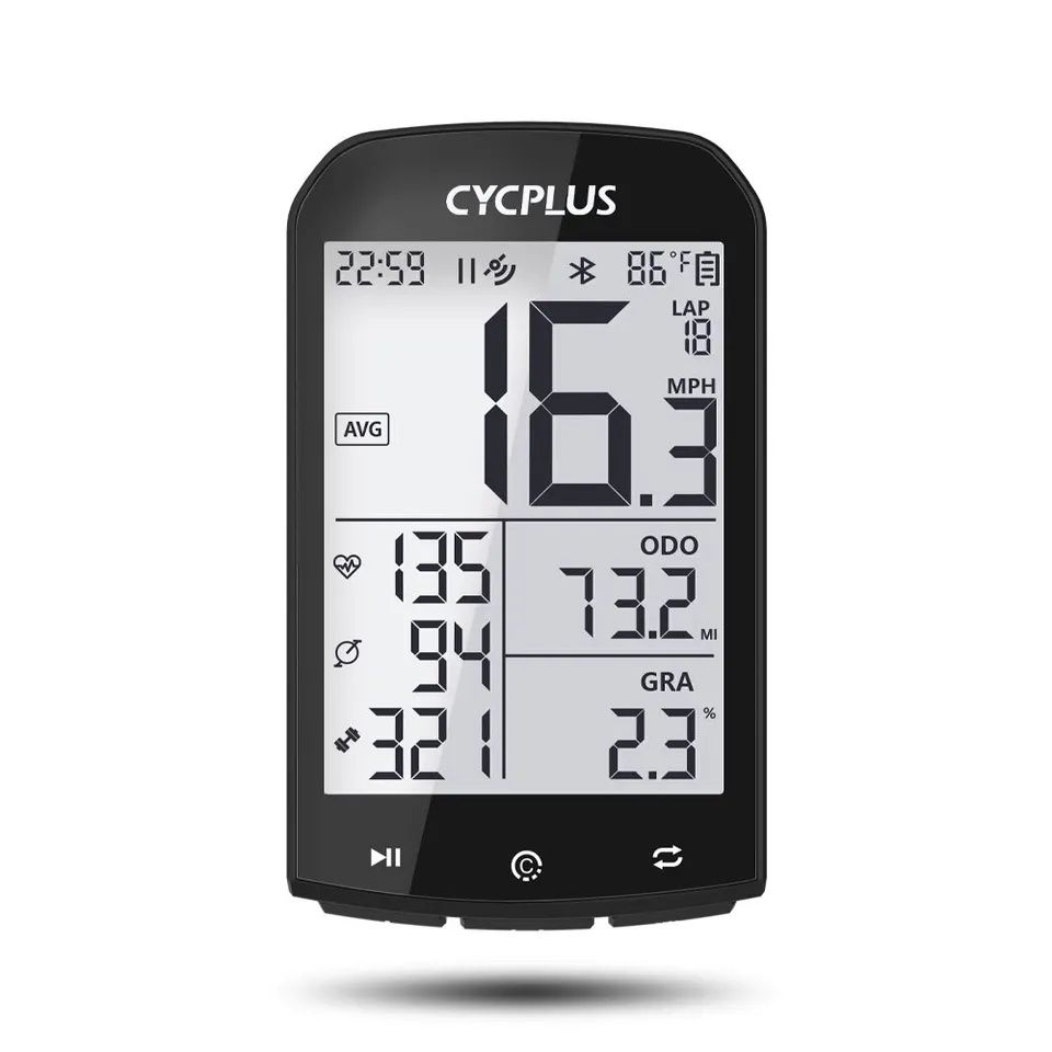 Licznik rowerowy CYCPLUS M1 Z1 GPS + ramię komputer bezprzewodowy