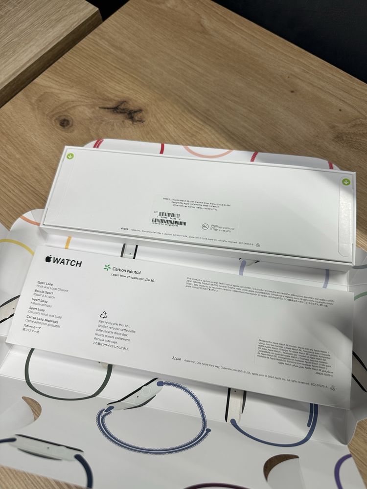 Apple watch SE 2 40mm silver нові