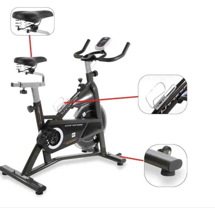 Bicicleta de Ciclismo Indoor BH Khronos Basic II – Como Nova