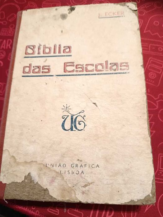Bíblia das Escolas, 5º edição, União Gráfica, Lisboa, 1950
