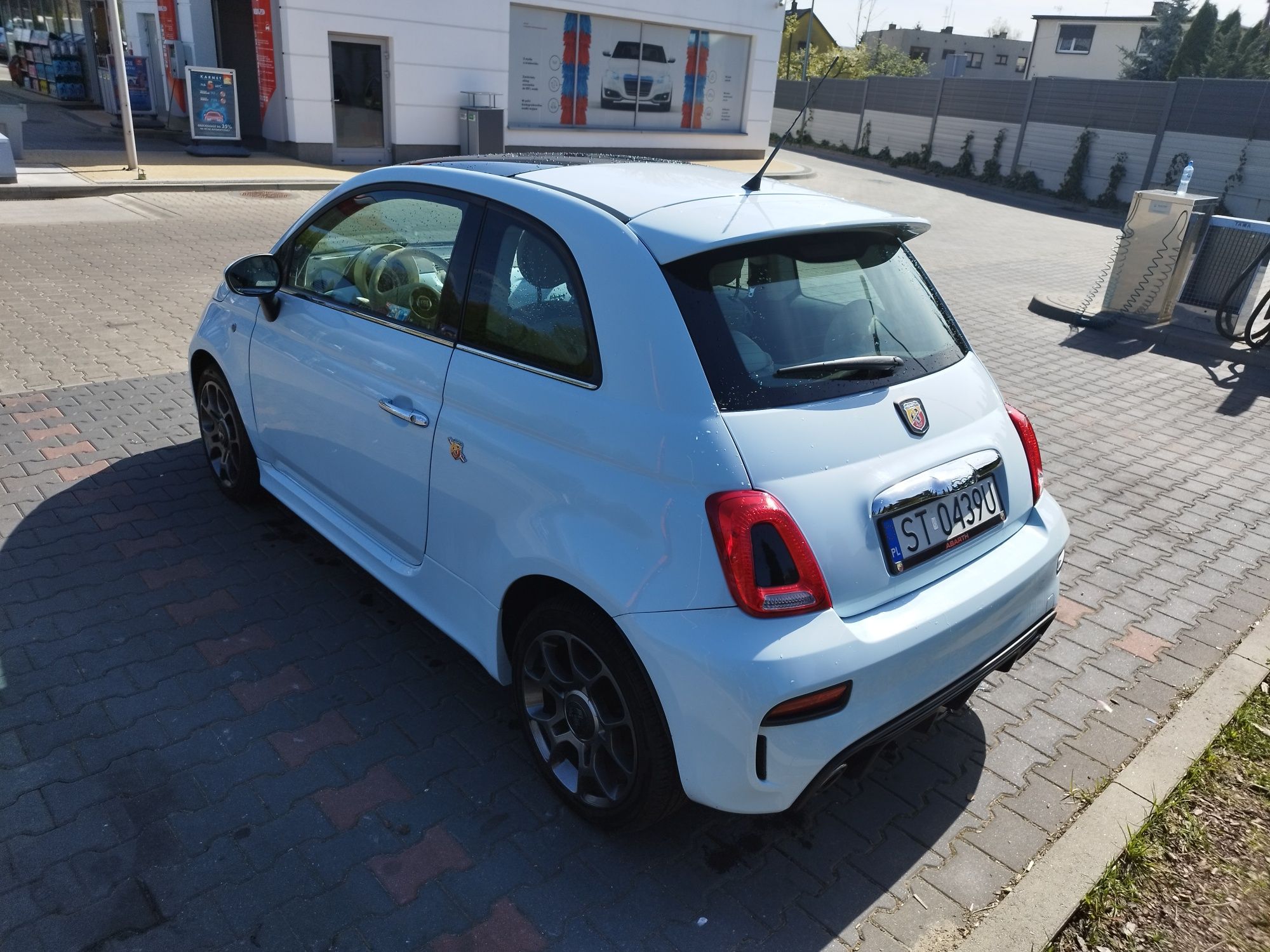 Fiat 500 1.4 doinwestowany stylizacja Abarth. Panorama. oferta prywatn