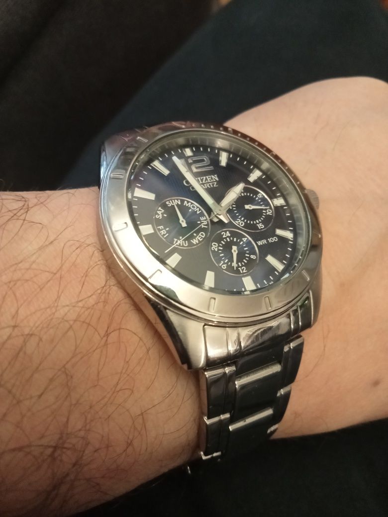 Citizen Zegarek męski Citizen quartz 10 atm