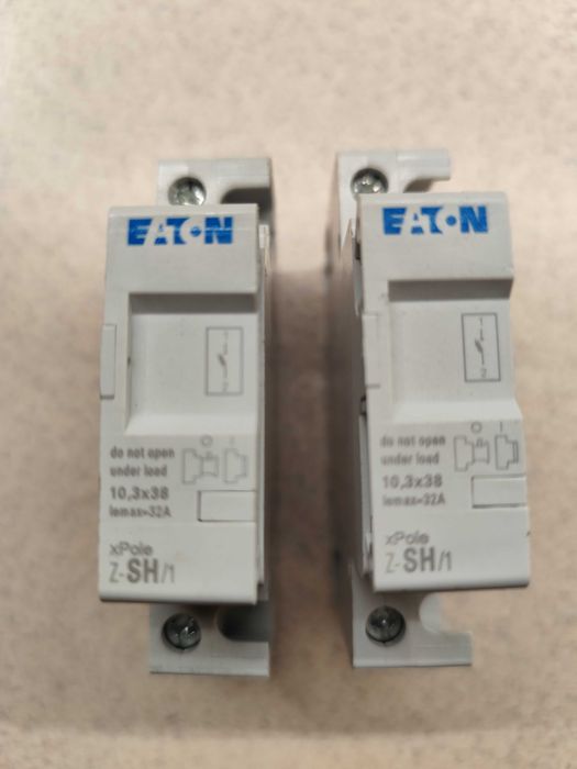 podstawa bezpiecznikowa - rozłącznik Eaton 10x38 1p. 2szt.