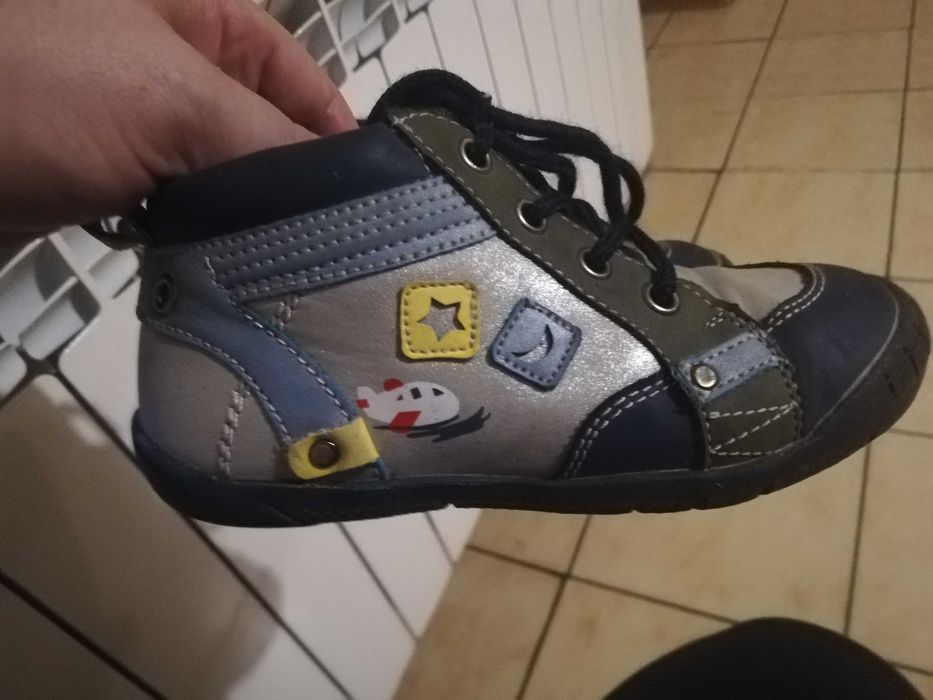 Buciki wojtyłko roz 27 skórzane