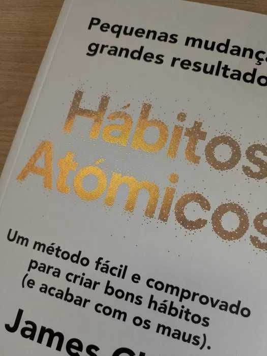 Livro - "Hábitos Atómicos"
