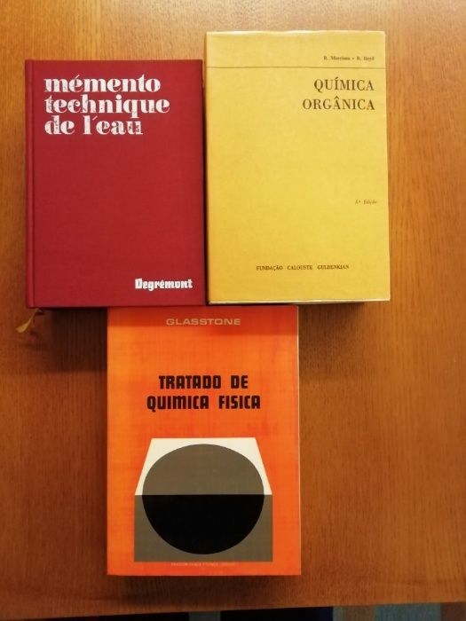 Livros Técnicos Tratamento de Água e Química