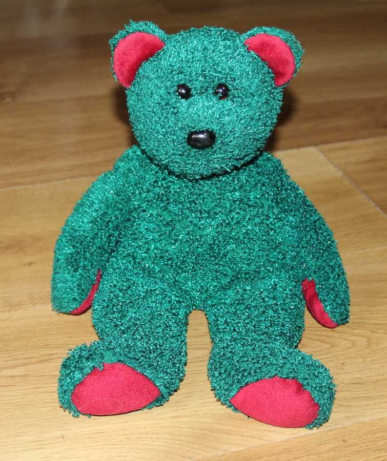 Ty Beanie Buddies Collection 2001 Holiday Teddy Babies miś misiu bear