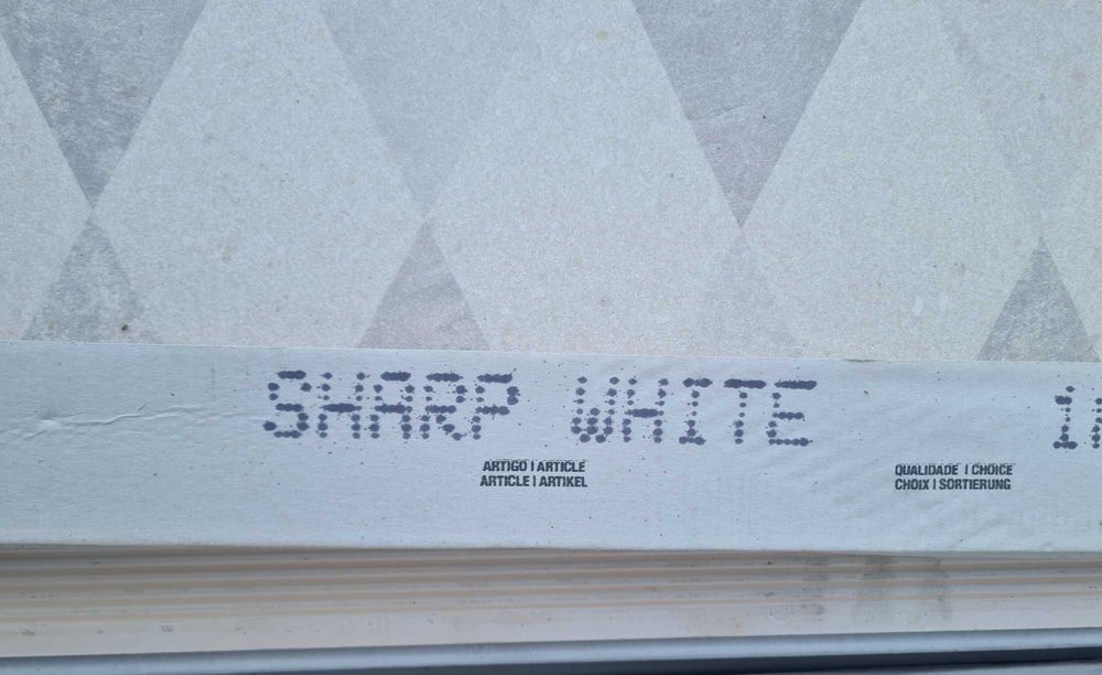 cerâmico Love 100x35cm sharp withe