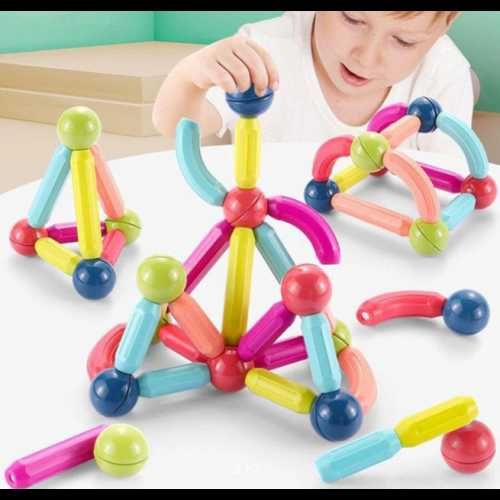 Магнитный конструктор 26 палочек 10 шариков SKY Magnetic Sticks