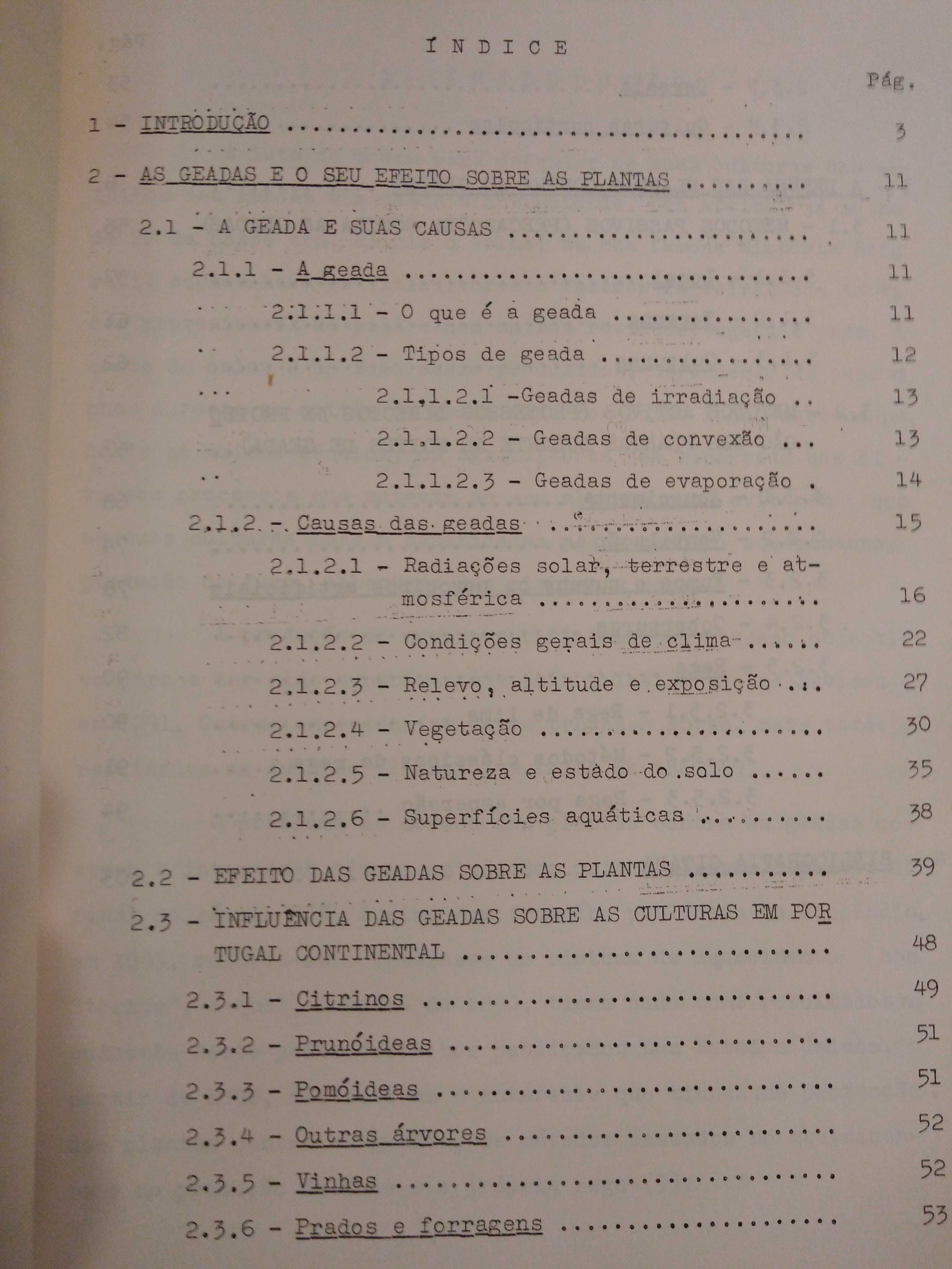 José Rasquilho Raposo - A defesa das plantas contra as geadas