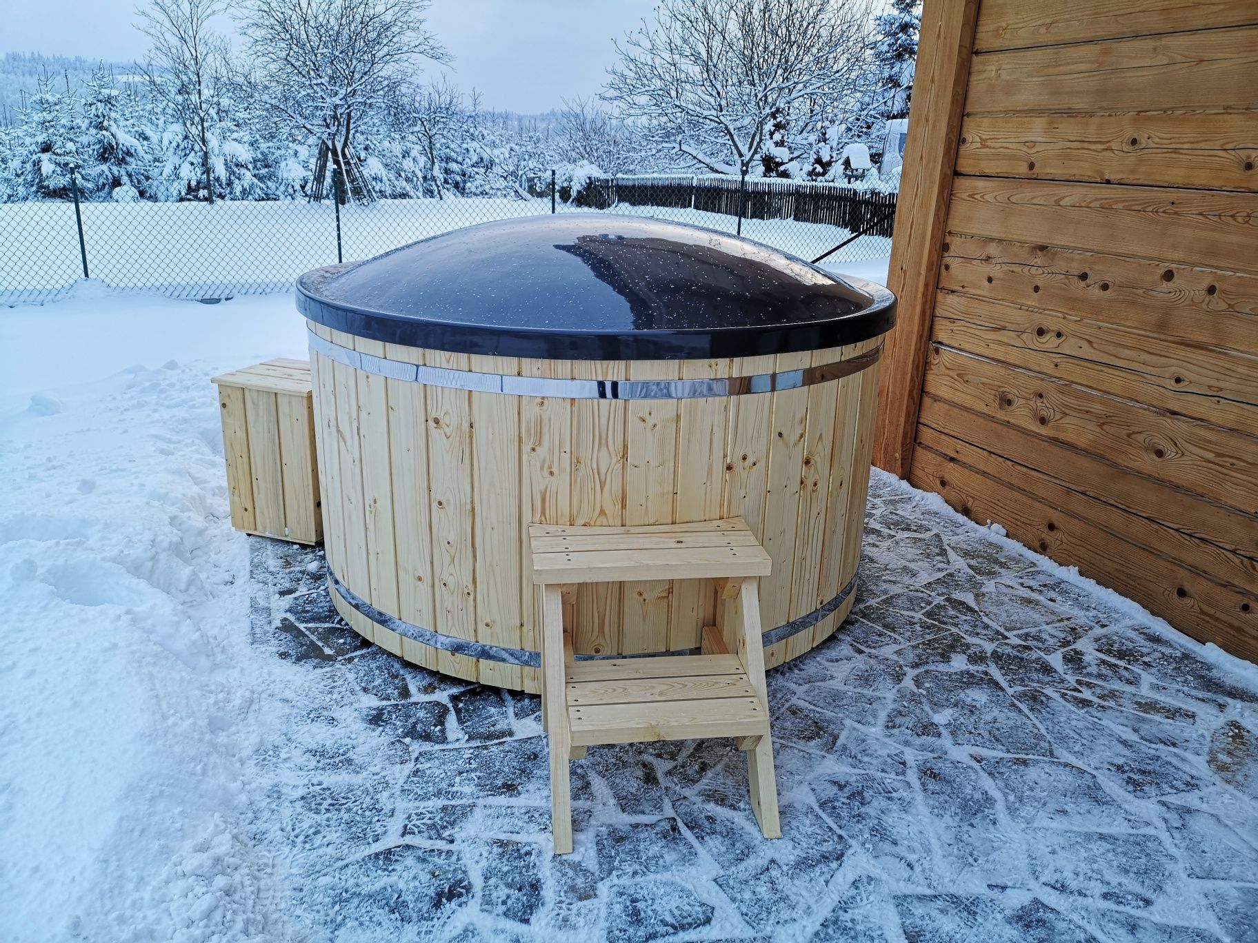 Balia ogrodowa na gaz Jacuzzi Spa Ruska bania