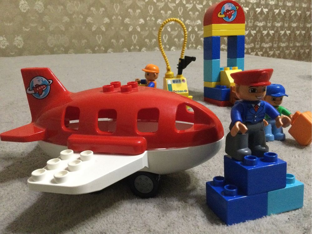 Набор Лего дупло, мой первый самолет, б/у, оригинал
