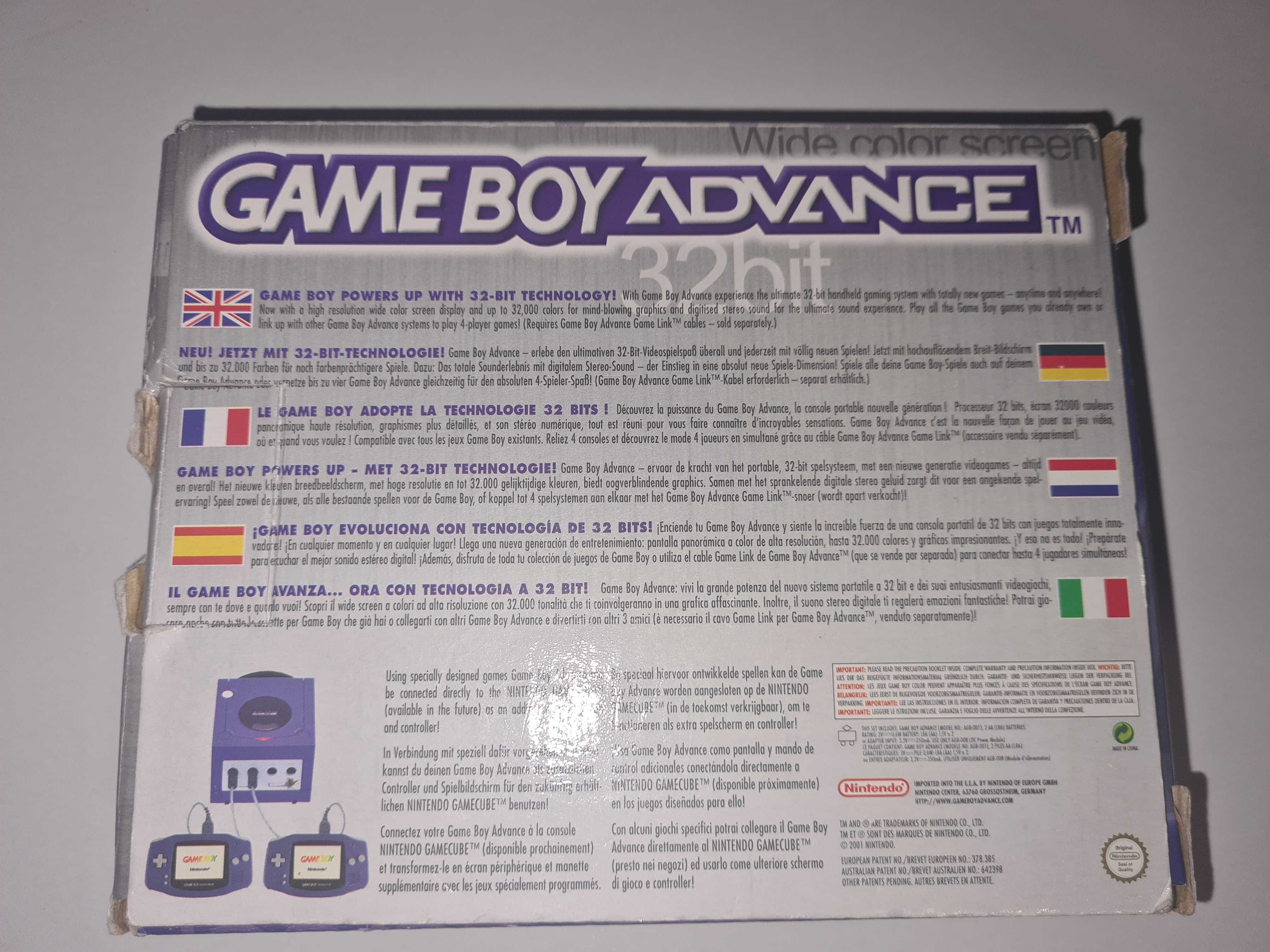 Consola gameboy advanced