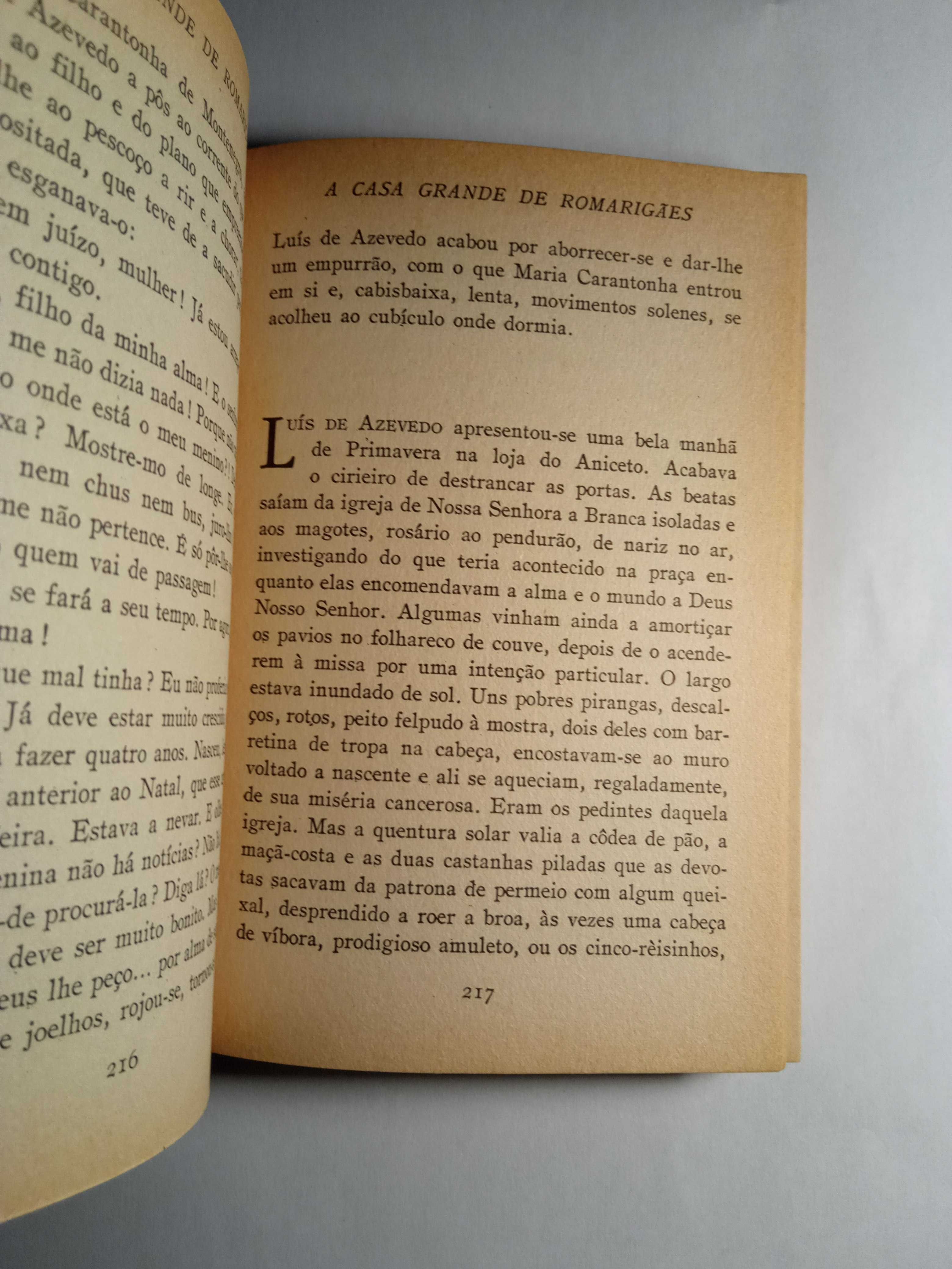 A Casa Grande de Romarigães, de Aquilino Ribeiro