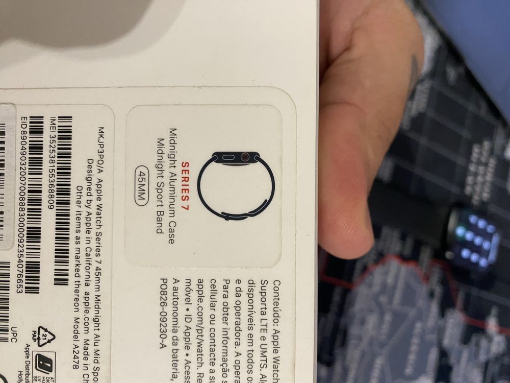 Apple Watch 7 45mm GPS + Cellular