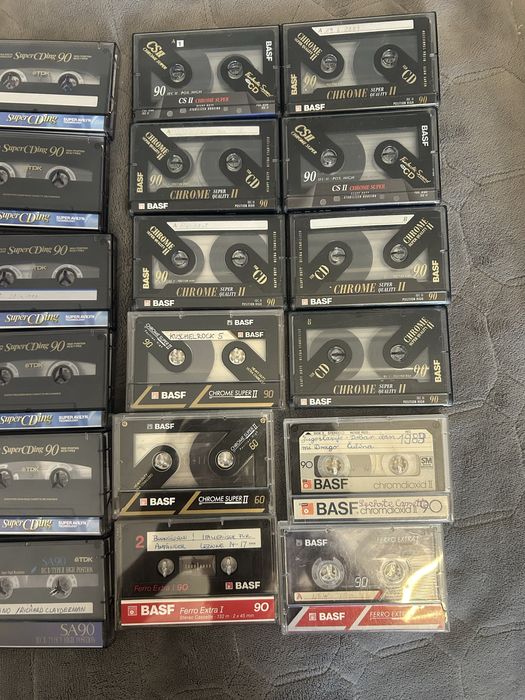 Кассеты TDK ,Basf ,разные