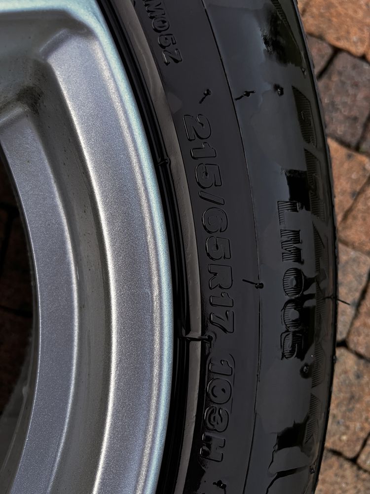 Kola zimowe kodiaq, q3, tiguan 215/65/17