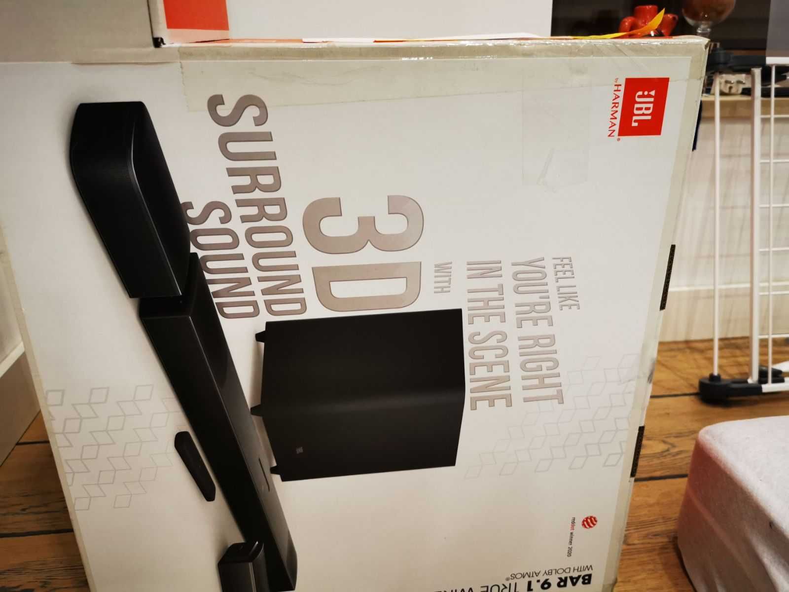 Soundbar JBL nówka! subwoofer, bezprzewodowe głośniki Gwarancja do2026