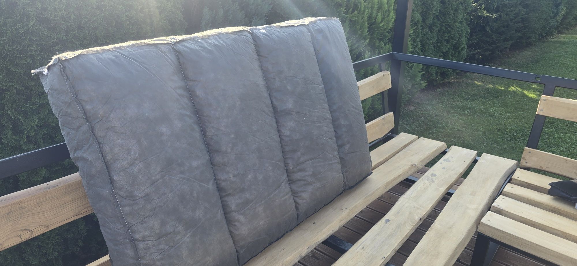 Wkłady do poduch palety, ławka, huśtawka, sofa wymiary 120x80x15