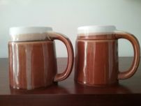 Kufle z epoki PRL do piwa lub grzańca