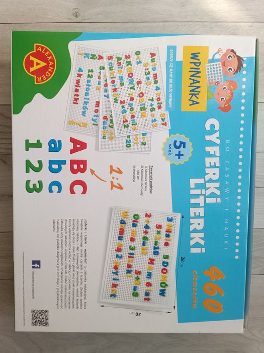 Cyferki i literki gra wpinanka kompletna