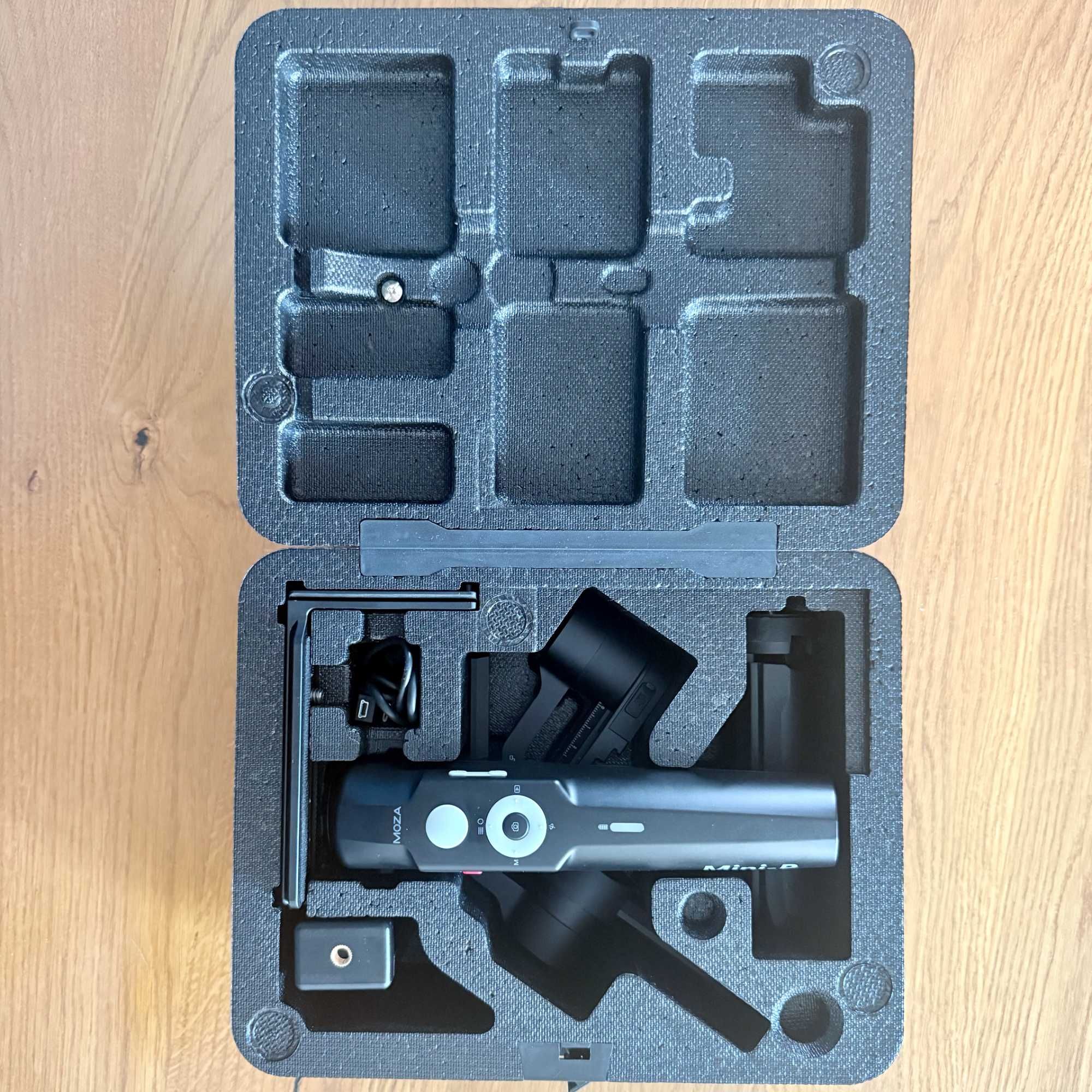 Gimbal Moza Mini P – Como Novo, com Caixa e Acessórios Originais