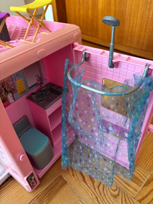 Autocaravana da Barbie 3 em 1 – Brinquedo Infantil