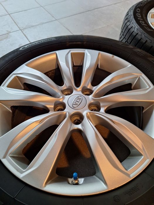 Koła zimowe 235/60R18 107H, KIA Sorento III, Czujniki ciśnienia
