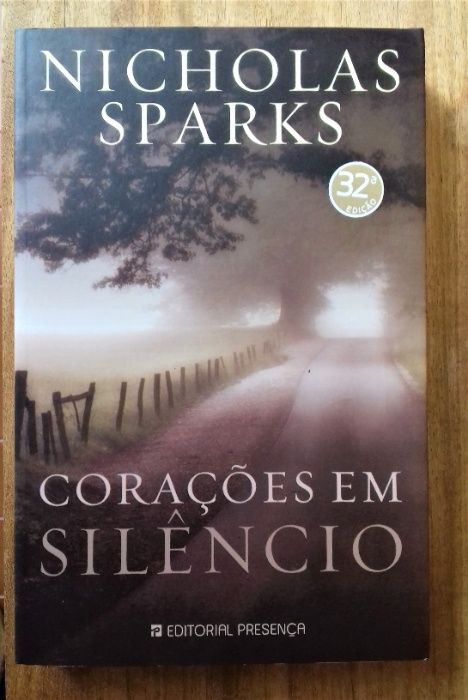 Corações em Silêncio- Nicholas Sparks - Novo