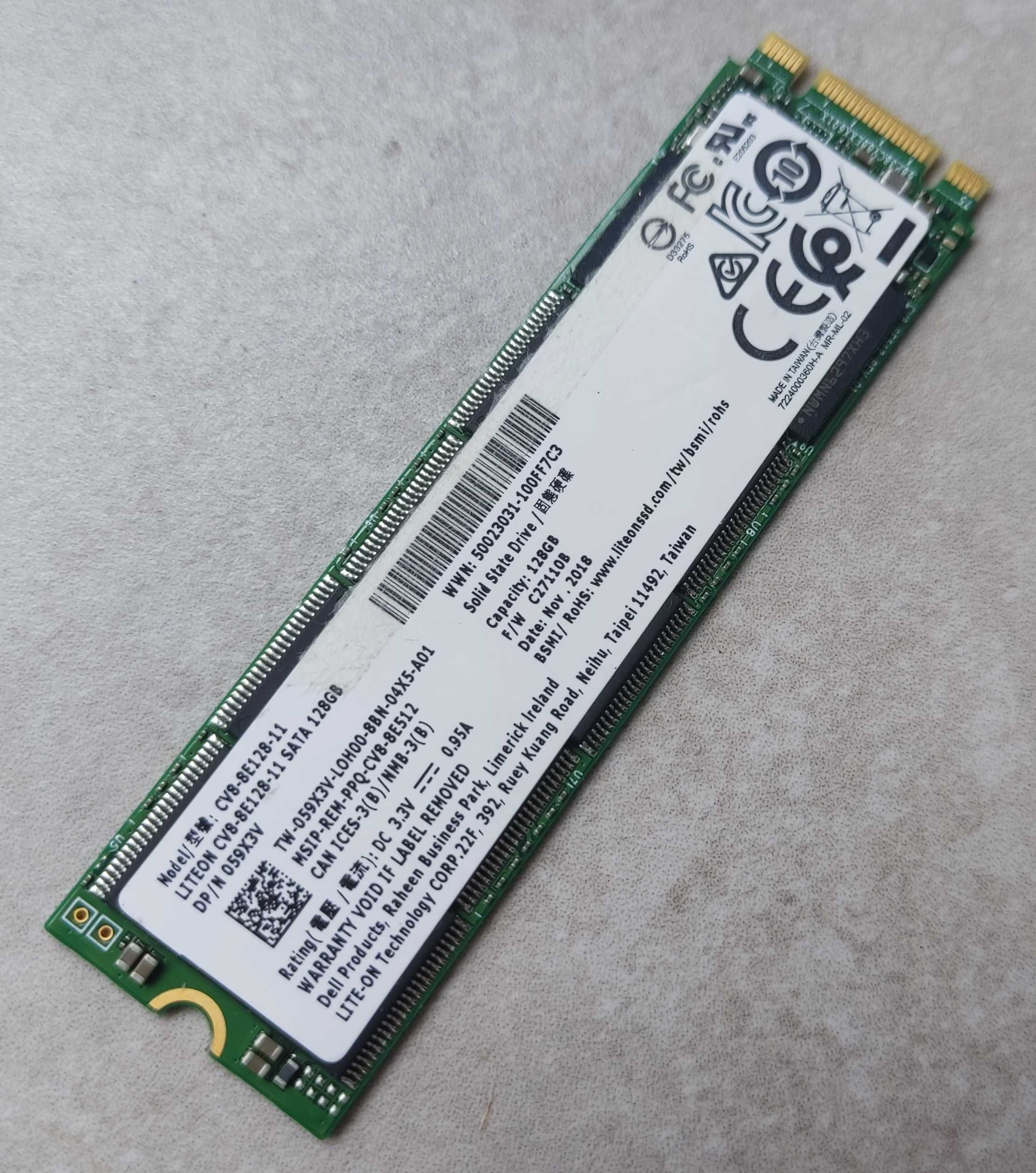 Dysk SSD 128GB M.2 Lite-On 128 GB CV8-8E128-11~ 2280 ~ 80mm PCI-E~ M2