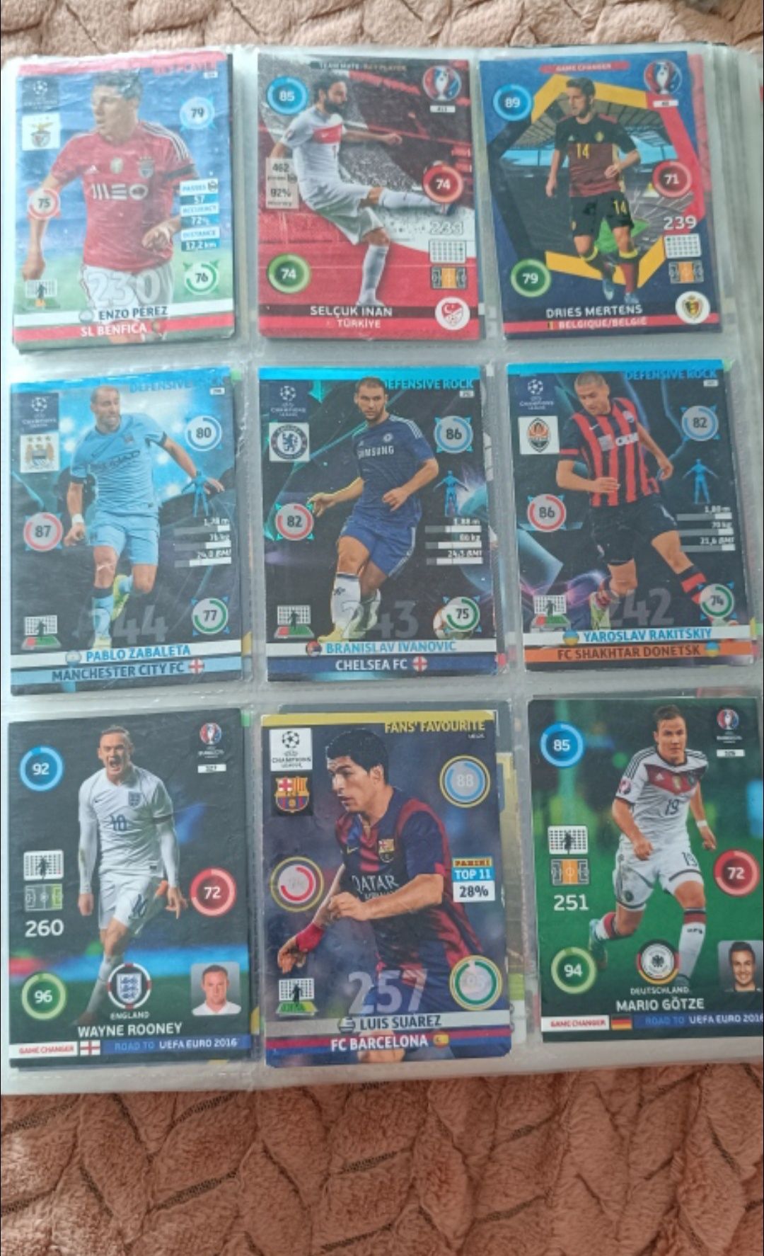 Karty piłkarskie champions league 2014/2015