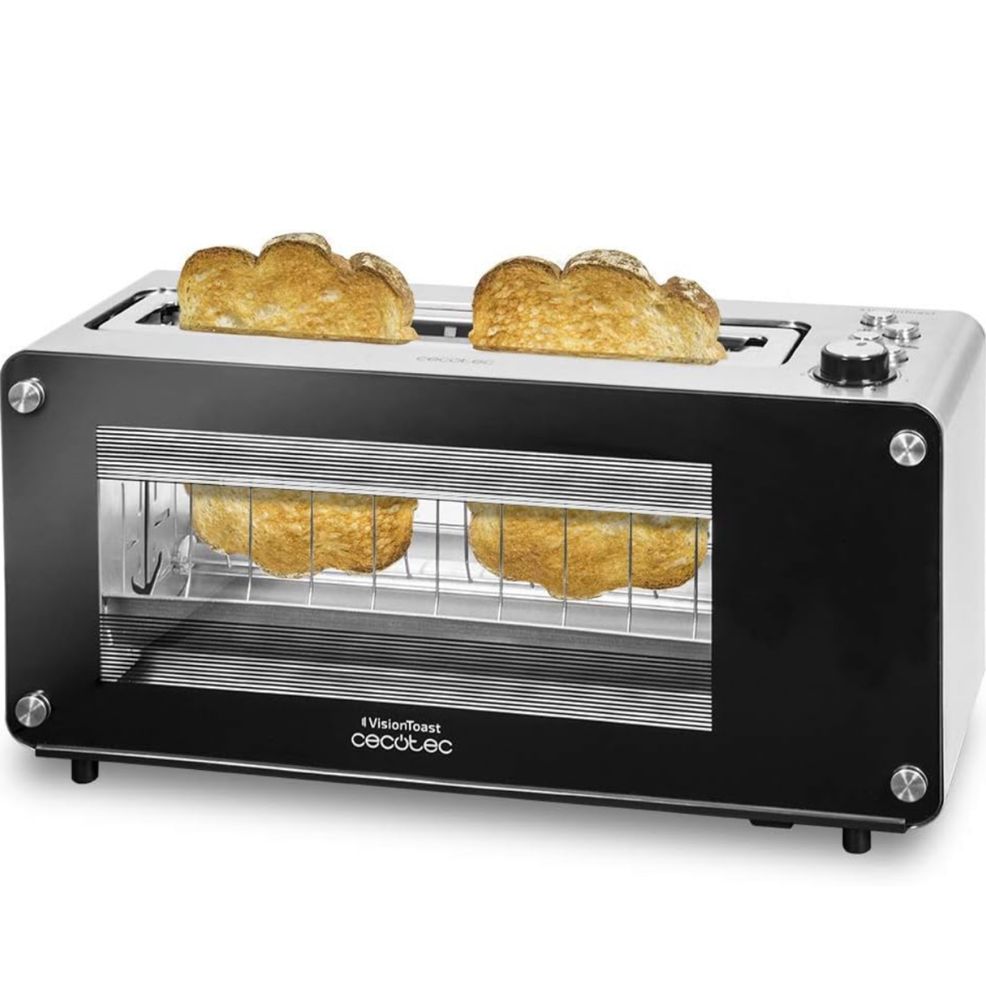 Toster Cecotec Vision Toast srebrny/szary 1260 W