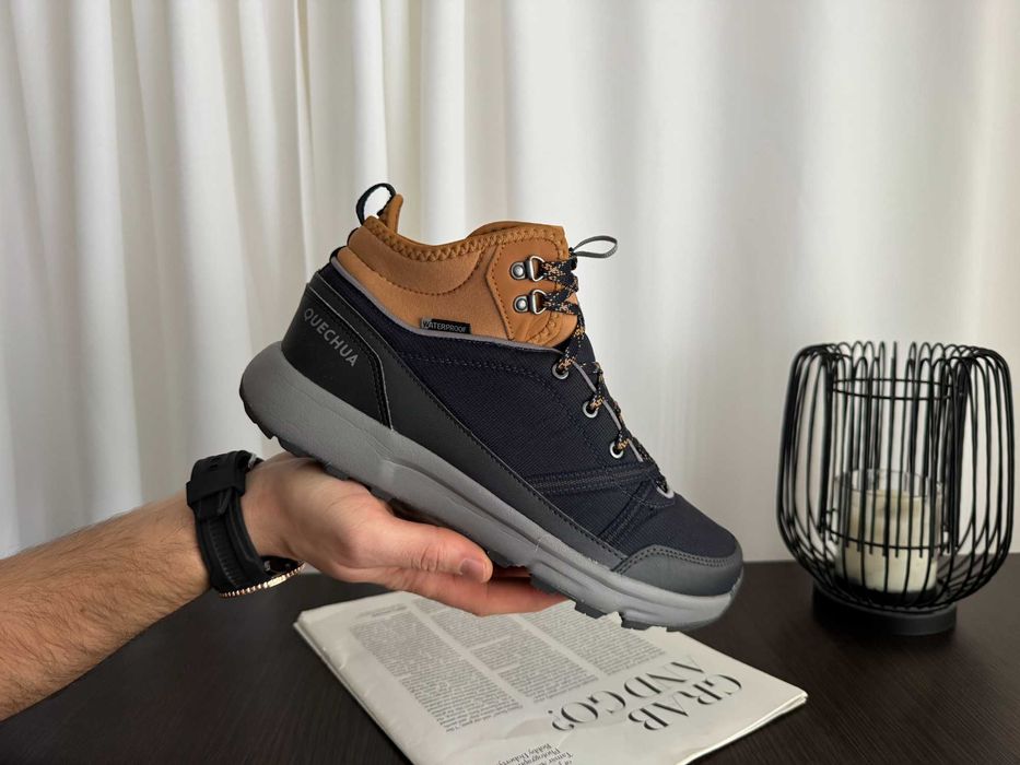 Черевики Quechua Waterproof NH100 Mid (Оригінал, 40 р).