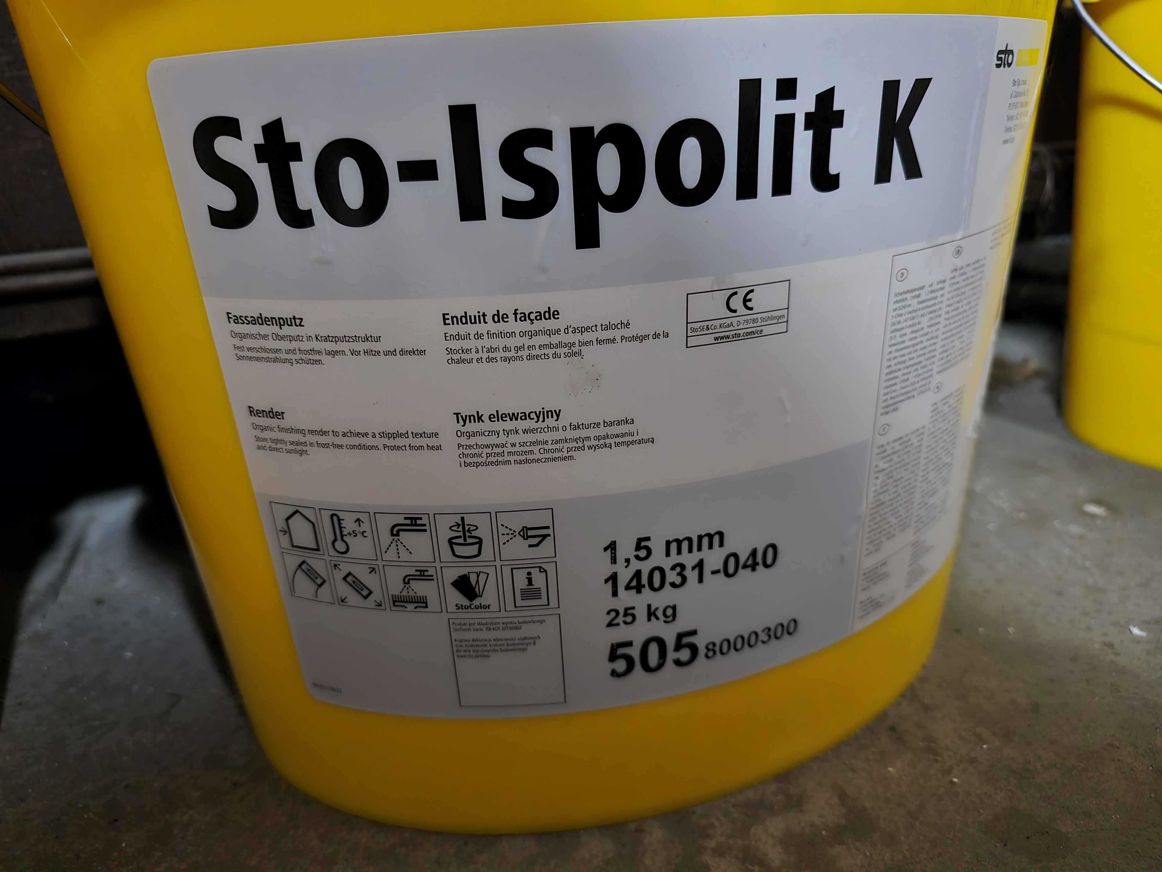 Tynk STO ispolit K 1,5 mm biały