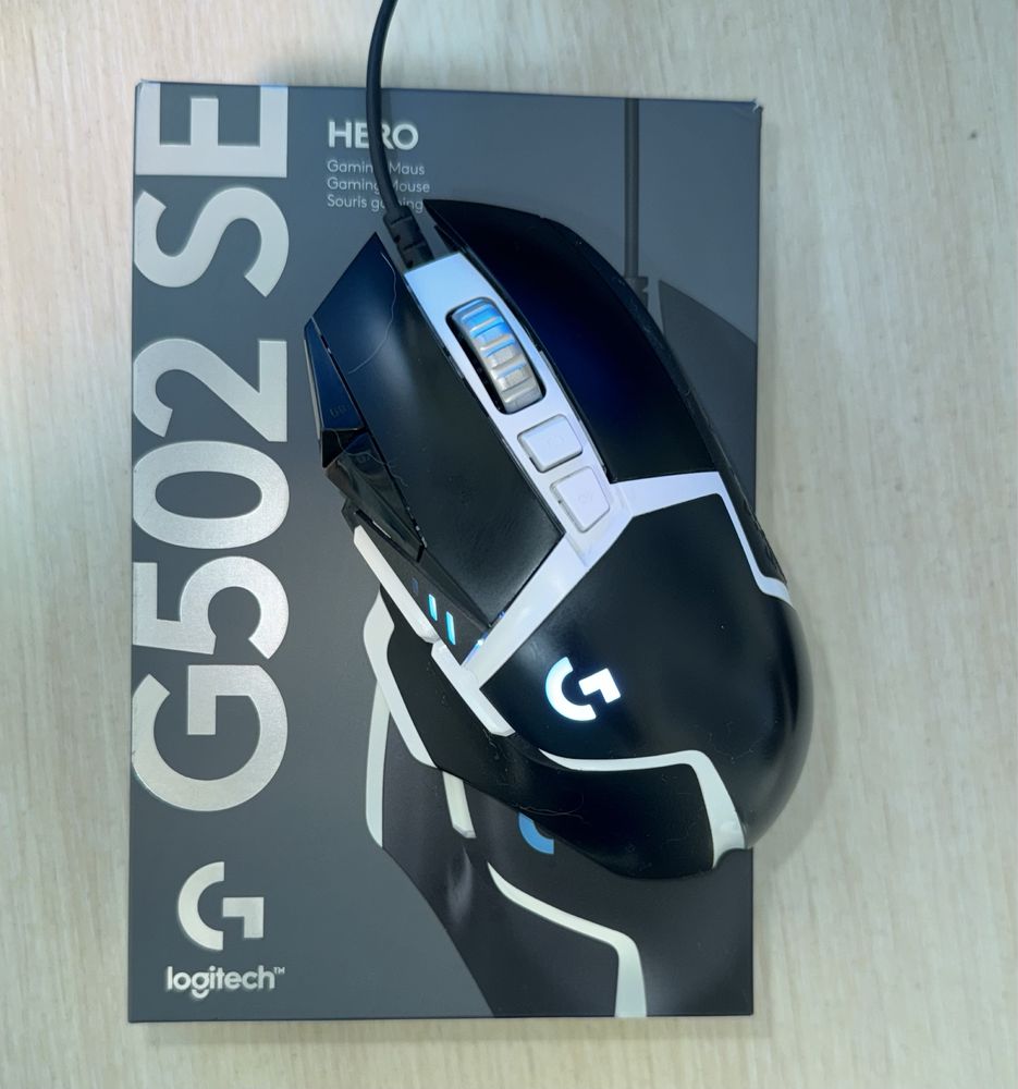 Мышка Logitech g502 se hero