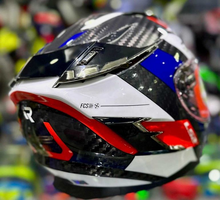 Capacete NOVO Carbono Total LS2 Challenger (50% Desconto) Tamanho XS