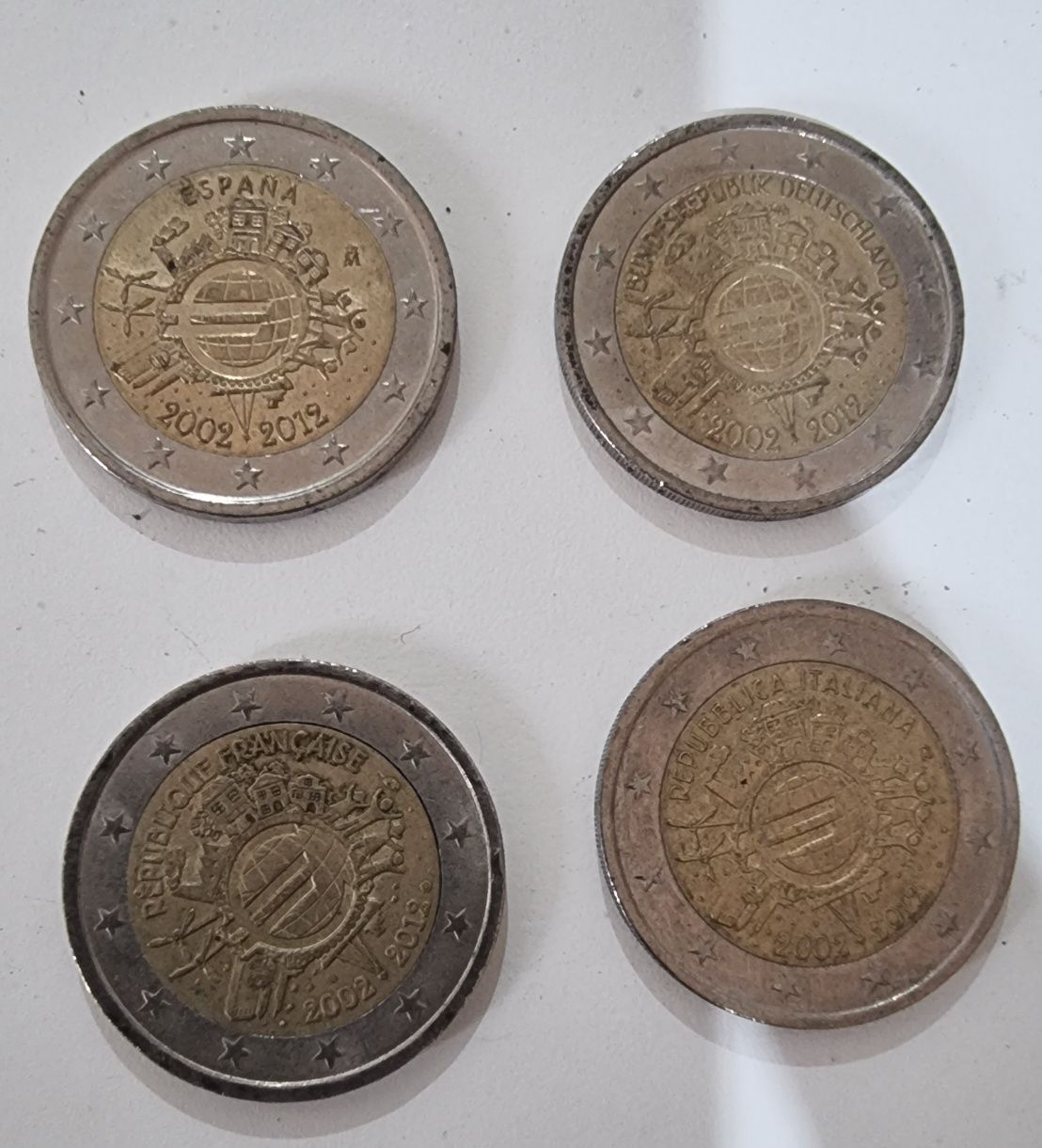 Moedas comemorativas