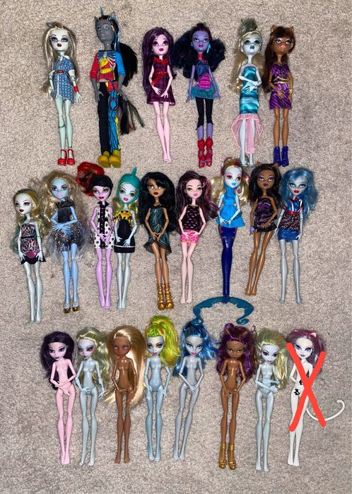 Ляльки Монстер хай / Monster high на запчастини /ООАК
