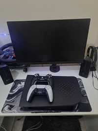 PS5 preta, Monitor LG 144hz 1ms,Logitech g29