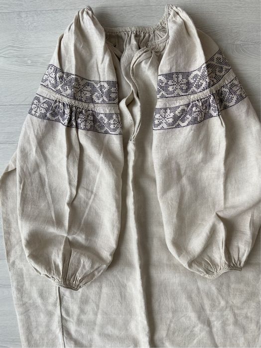 Сорочка вишита сліпою мережкою, Сумщина