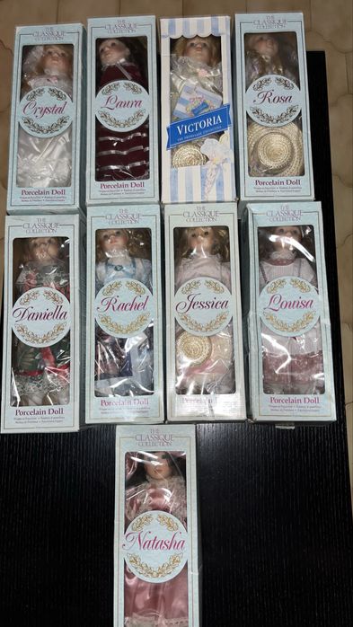 Bonecas porcelana - colecao Porcelain Doll