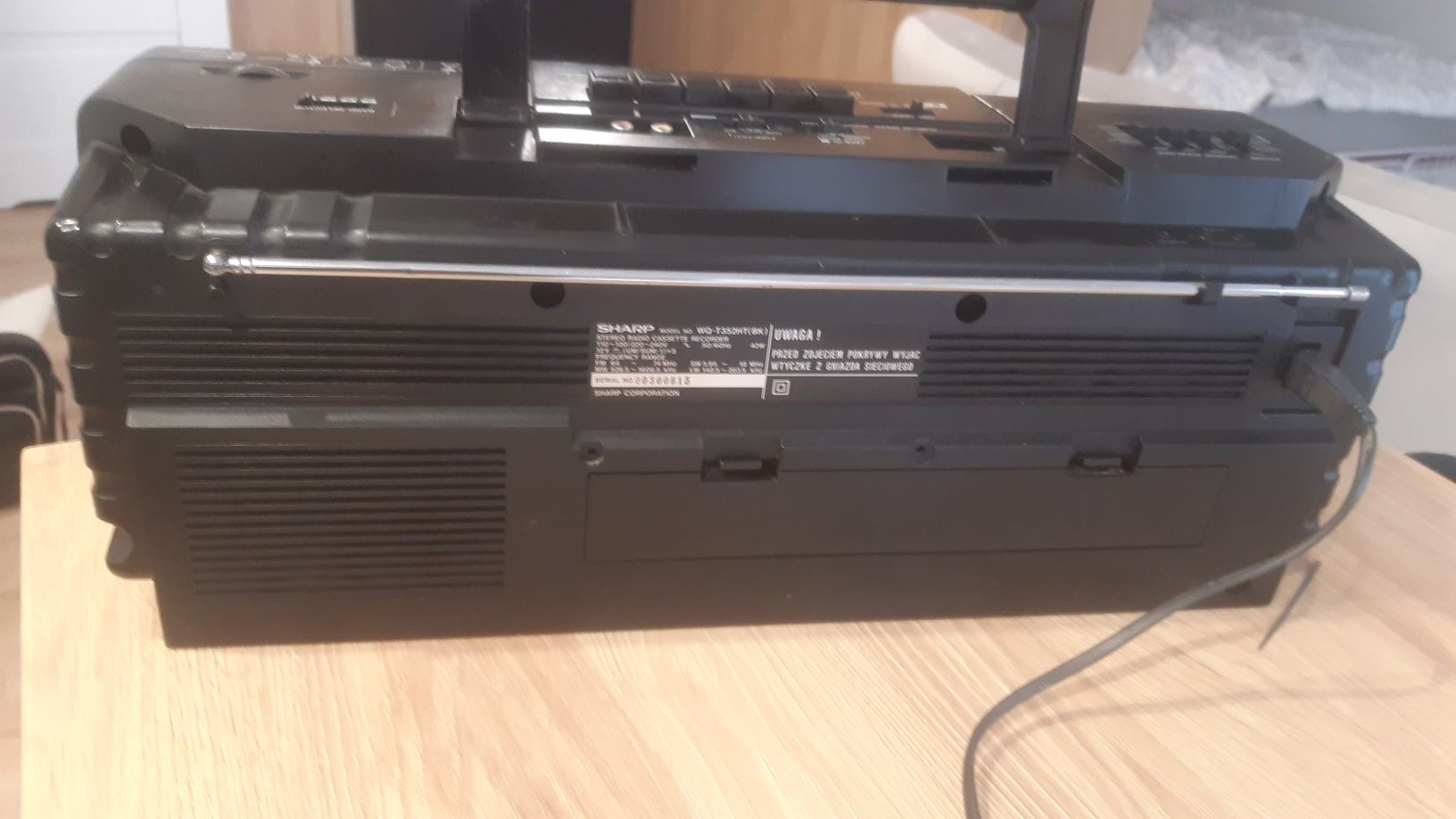 Radiomagnetofon Sharp