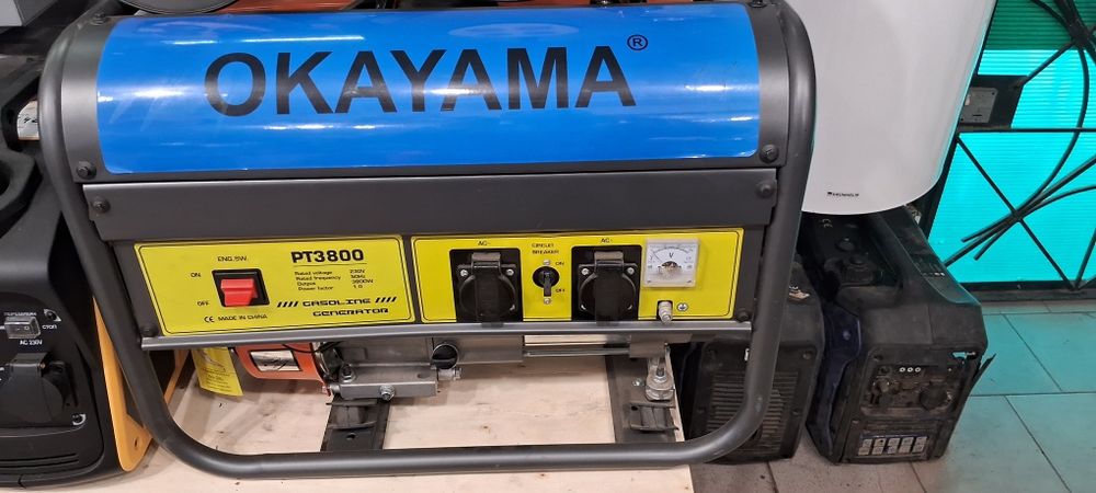 Генератори бензинові.газ/бензин.дизельні