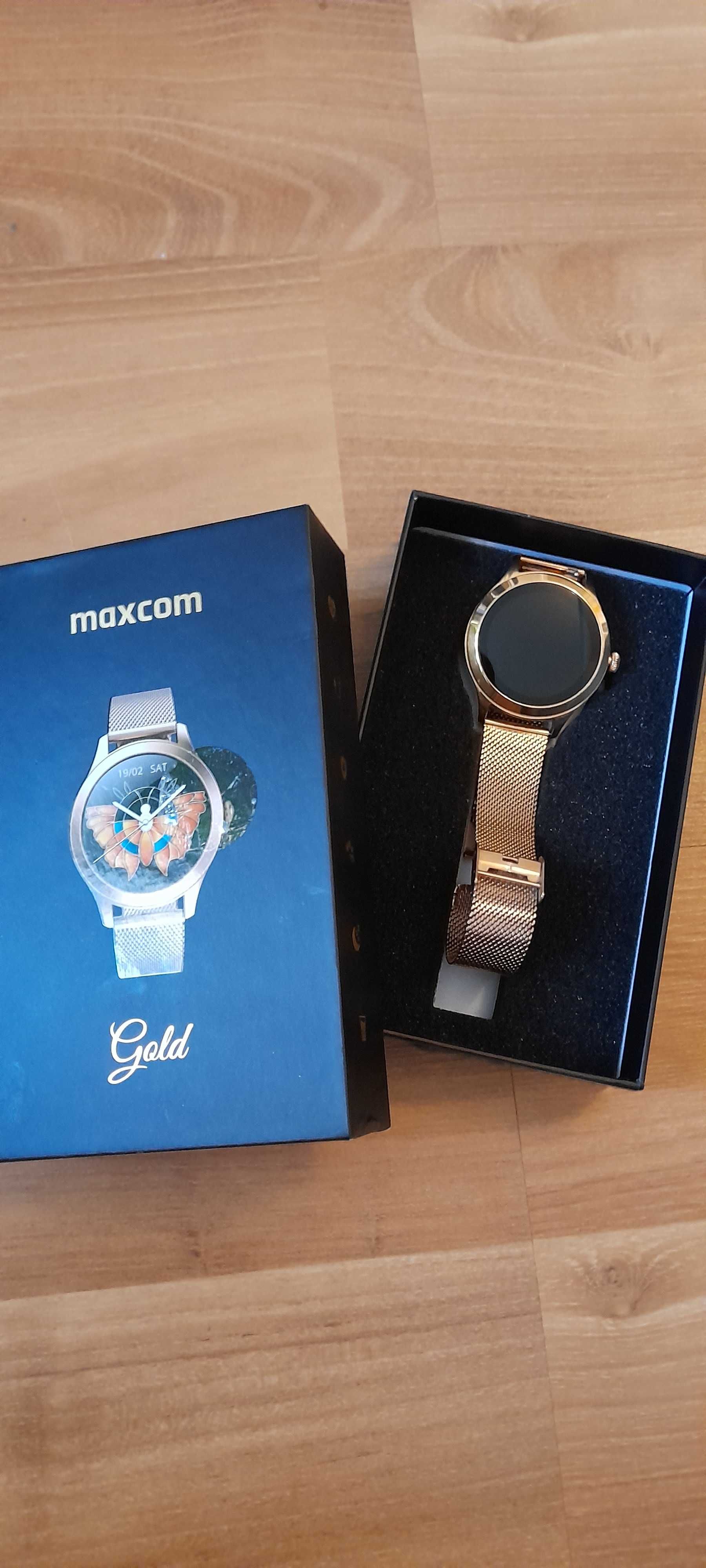 Smartwatch Maxcom FW42 GOLD złoty