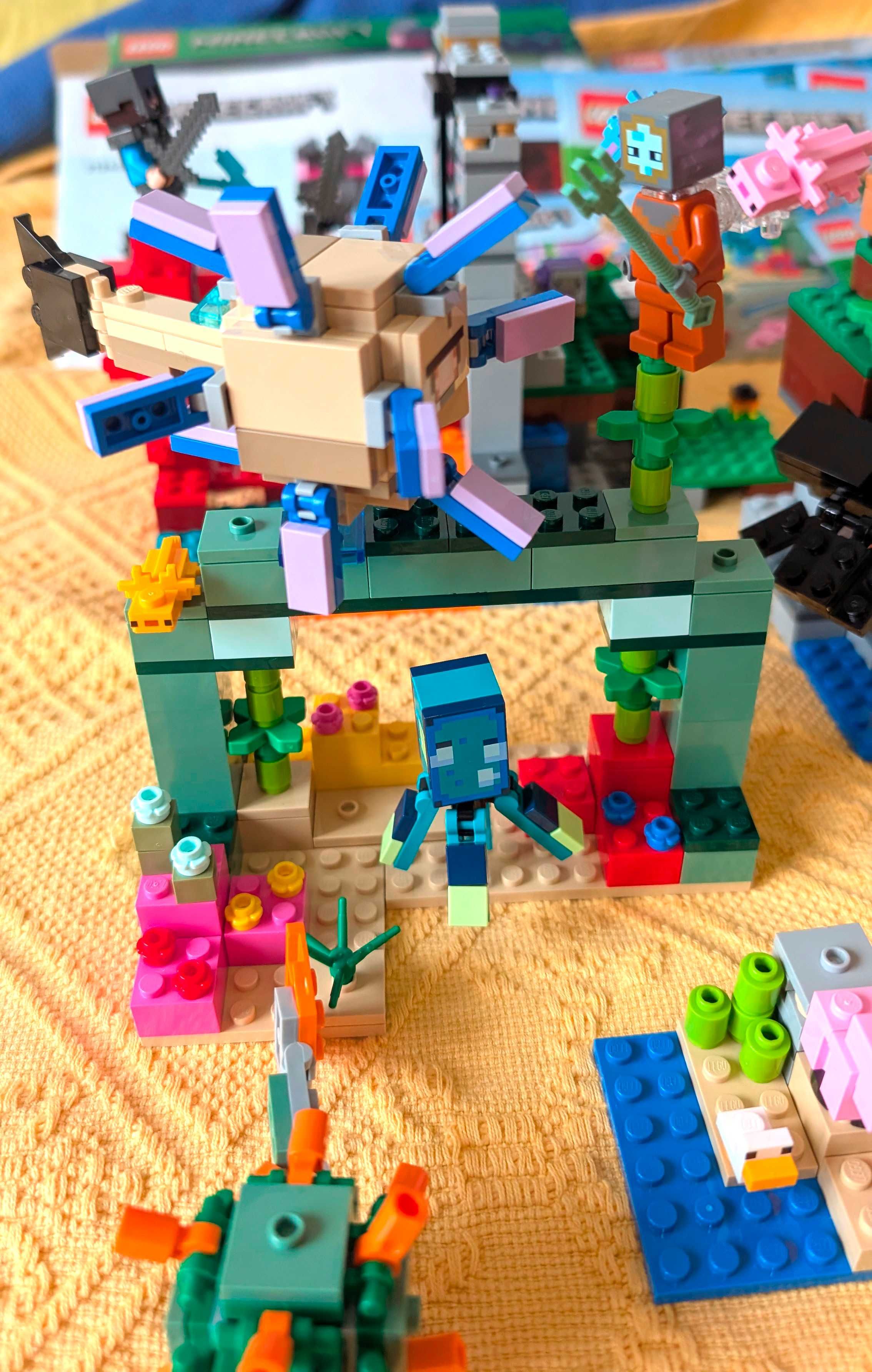 Продам 6 різних наборів LEGO Minecraft (Ціна за все)